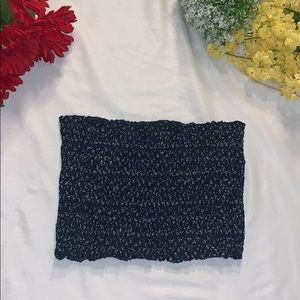 Brandy Melville scrunchy tube top